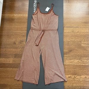 NWT Oak + Fort jumpsuit L